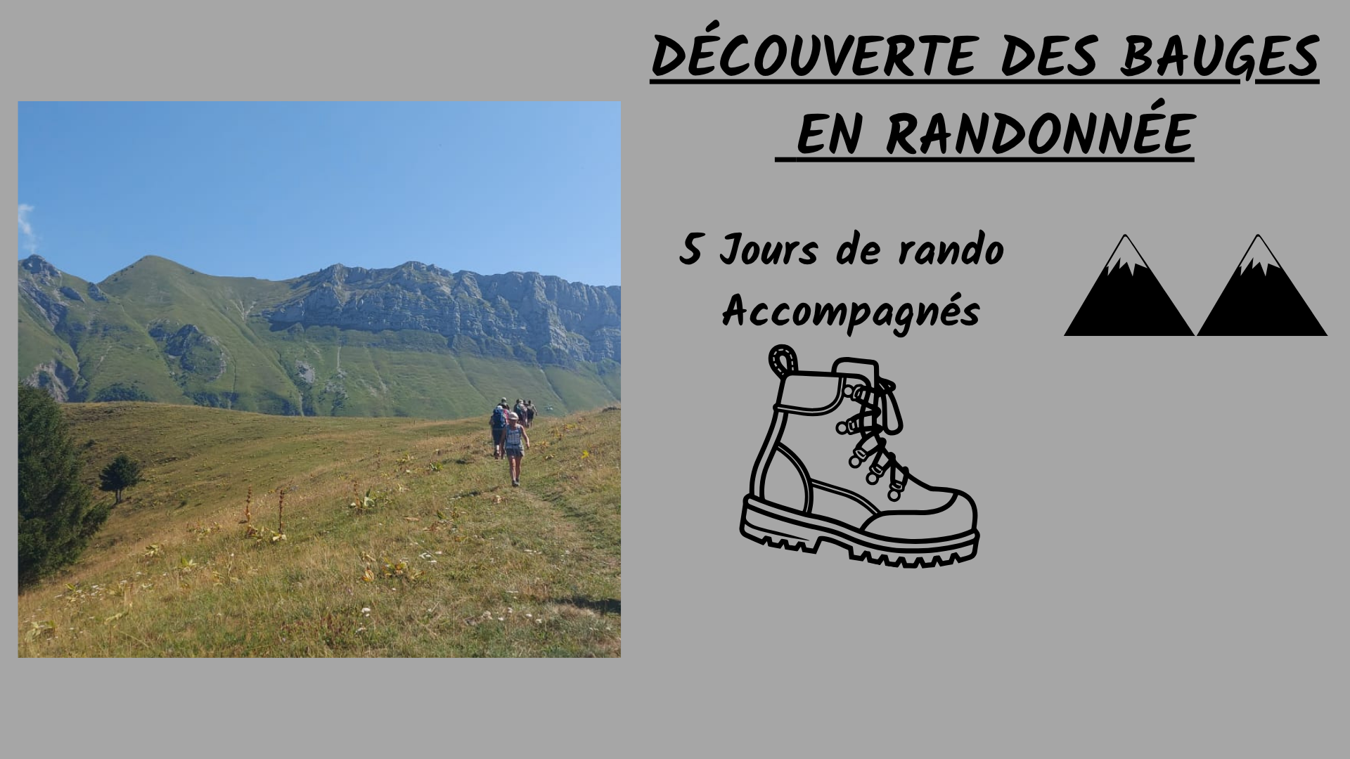 séjour randonnée